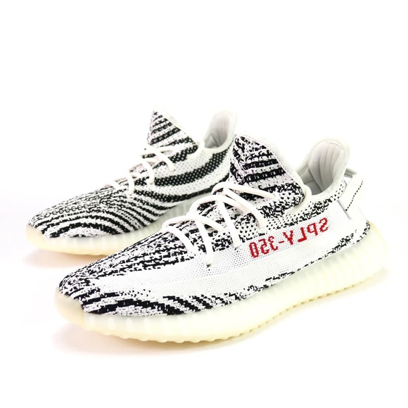 yeezy white core black